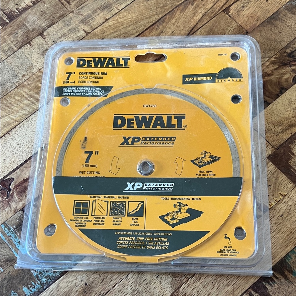 DEWALT 7-Inch XP Diamond Blade DW4760